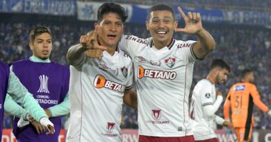 Legenda: Fluminense vence o Millonarios de virada. Foto: Divulgação/Fluminense