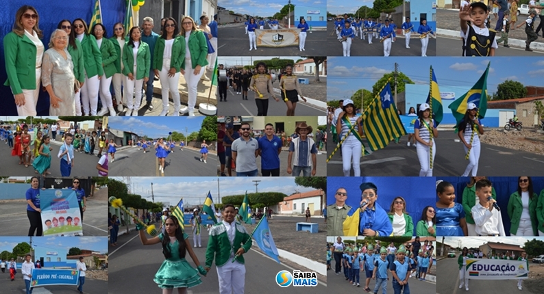 PATOS-PI: Secretaria Municipal de Educação promove belo e empolgante  desfile de 7 de setembro na sede do município